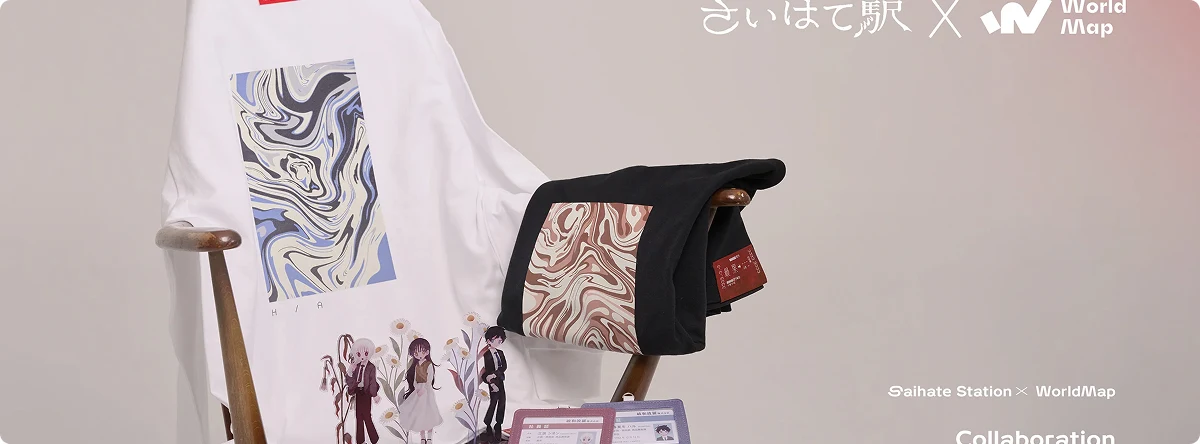 イラストを使ったTシャツやマグカップなどの商品